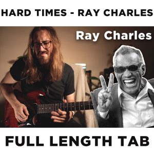 TAB | Hard Times - Ray Charles | Blues Jam - Gibson SG Junior