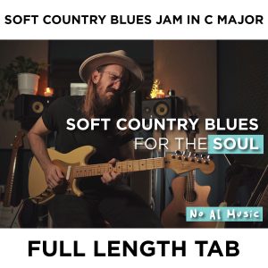 TAB | Soft Country Blues Jam in C Major