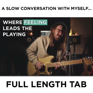TAB | A Slow Conversation With Myself...