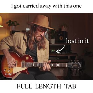 TAB | I got carried away with this one